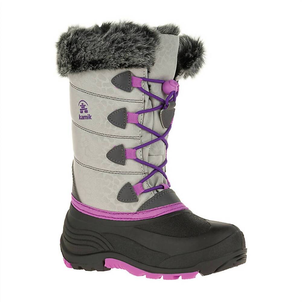 NEW KAMIK kids snowgypsy 3 boot in gray